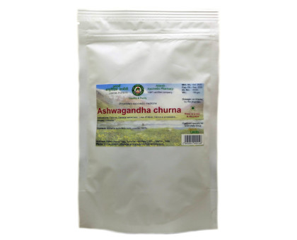 Ashwagandha 粉末 Adarsh Ayurvedic, 100 グラム