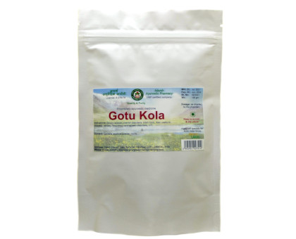 Gotu Kola 粉末 Adarsh Ayurvedic, 100 グラム