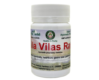 Lila Vilas Ras Adarsh Ayurvedic, 10 グラム ~ 50 錠剤