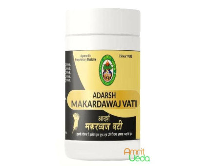 Makardhwaj vati Adarsh Ayurvedic, 10 グラム ~ 80 錠剤