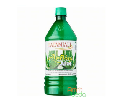 Aloe vera ジュース with fiber Pananjali, 1 l