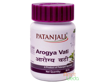 Arogya vati Patanjali, 80 錠剤