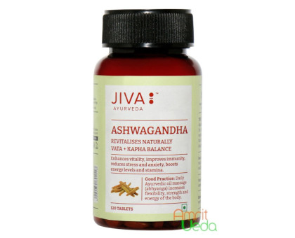 Ashwagandha Jiva, 120 錠剤