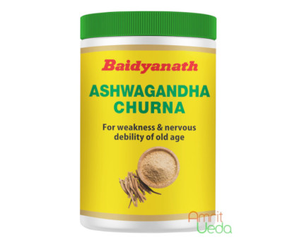 Ashwagandha 粉末 Baidyanath, 100 グラム