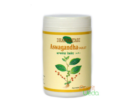 Ashwagandha Dhanvantari, 200 グラム ~ 400 錠剤 ~ 400 錠剤