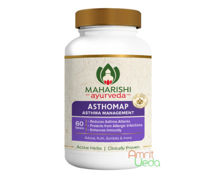 Asthomap Maharishi Ayurveda, 60 錠剤