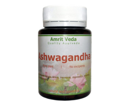 Ashwagandha Amrit Veda, 60 カプセル