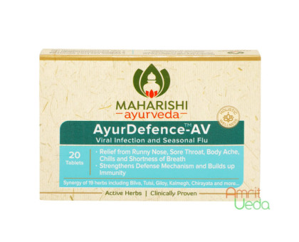 AyurDefence-AV Maharishi Ayurveda, 20 錠剤