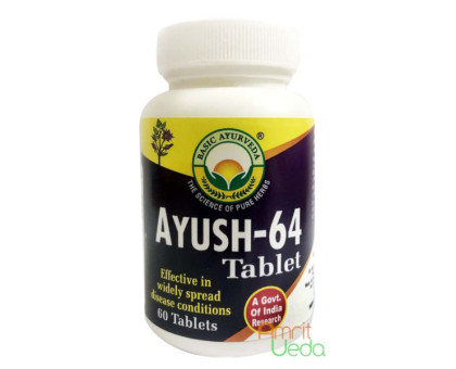 Ayush-64 Basic Ayurveda, 60 錠剤