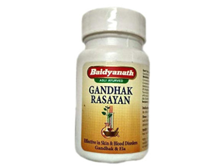 Gandhak Rasayana Baidyanath, 40 錠剤 - 12 グラム