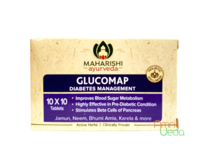 Glucomap Maharishi Ayurveda, 100 錠剤