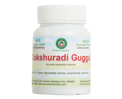 Gokshuradi Guggul Adarsh Ayurvedic, 40 グラム ~ 100 錠剤