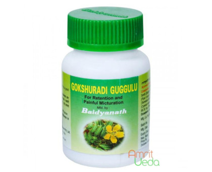 Gokshuradi Guggulu Baidyanath, 80 錠剤 - 30 グラム