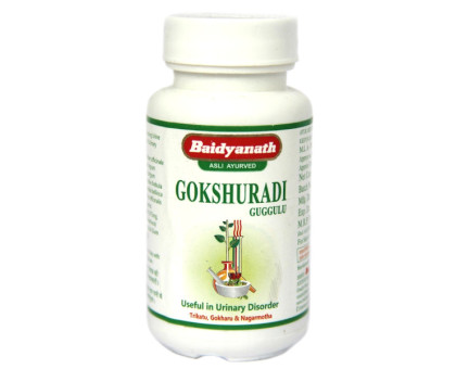 Gokshuradi Guggulu Baidyanath, 80 錠剤 - 30 グラム