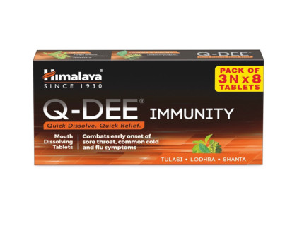 Q-Dee の免疫 (Q-Dee Immunity), 24錠 ヒマラヤ