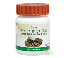 Kanchnar Guggul, 80 錠剤