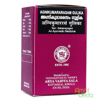 Agnikumararasam gulika, 100 錠剤