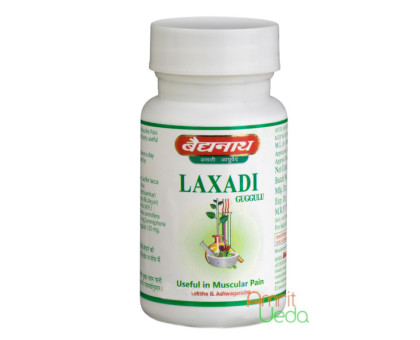 Laxadi Guggulu Baidyanath, 80 錠剤 - 30 グラム