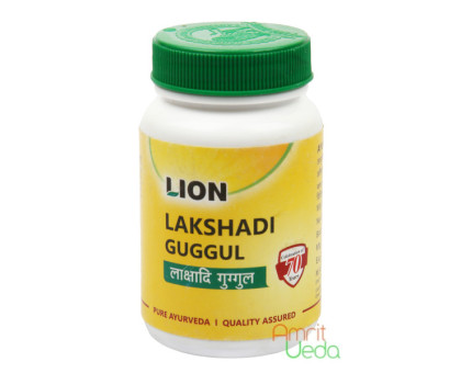 Lakshadi Guggul Lion, 100 錠剤 - 30 グラム