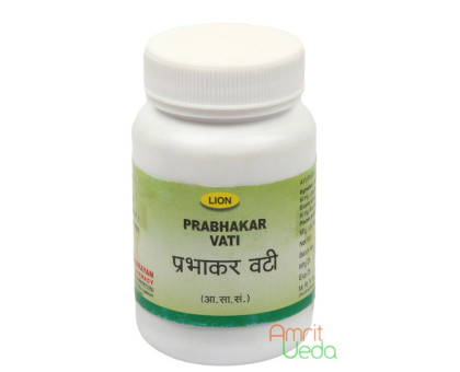 Prabhakar vati Lion, 100 tablets