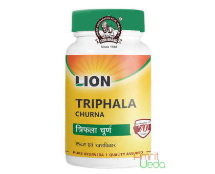 Triphala 粉末 Lion, 100 グラム