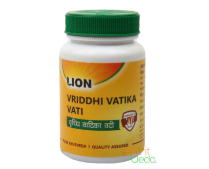 Vridhivadhika vati Lion (Vriddhi Vatika vati Lion), 100 錠剤