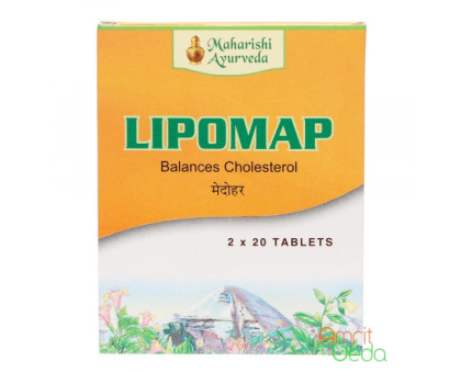 Lipomap Maharishi Ayurveda, 40 錠剤