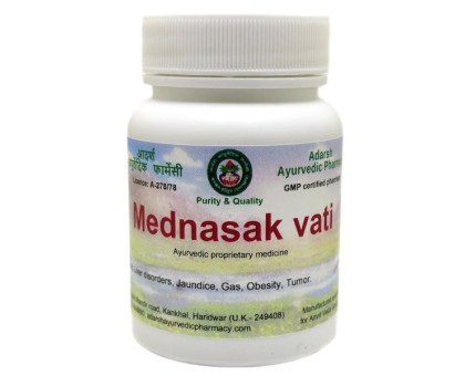 Mednasak vati Adarsh Ayurvedic, 40 グラム ~ 100 錠剤