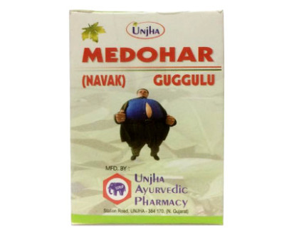 Medohar Guggulu Unjha-Ayukalp, 60 錠剤 - 15 グラム