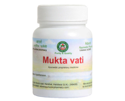 Mukta vati Adarsh Ayurvedic, 20 グラム ~ 55 錠剤