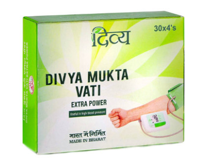 Divya Mukta vati Patanjali, 120 錠剤