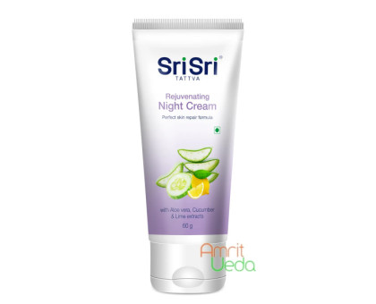 Night rejuvenating cream Sri Sri Tattva, 60 グラム