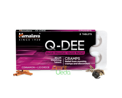 Q-DEE Cramps Himalaya, 8 錠剤