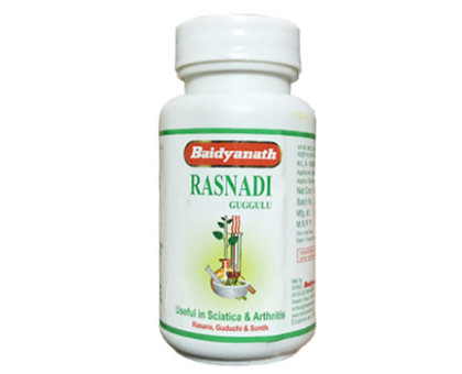 Rasnadi Guggulu Baidyanath, 80 錠剤 - 30 グラム