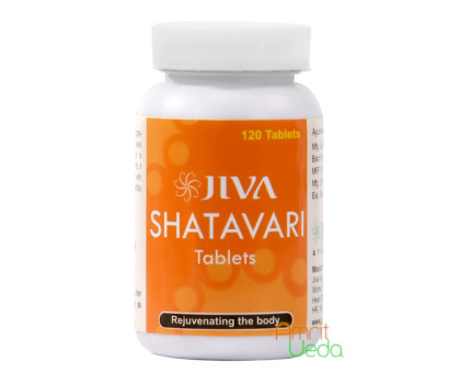 Shatavari Jiva, 120 錠剤