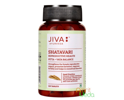 Shatavari Jiva, 120 錠剤