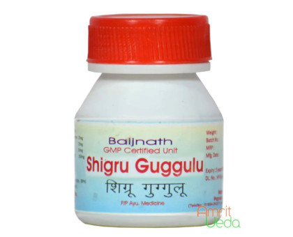 Shigru Guggulu Baijnath, 100 錠剤