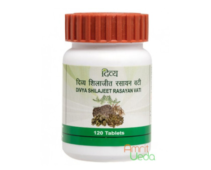 Shilajeet Rasayan vati Patanjali, 60 錠剤