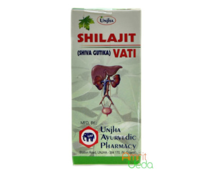 Shilajit vati Unjha, 40 tablets - 10 grams