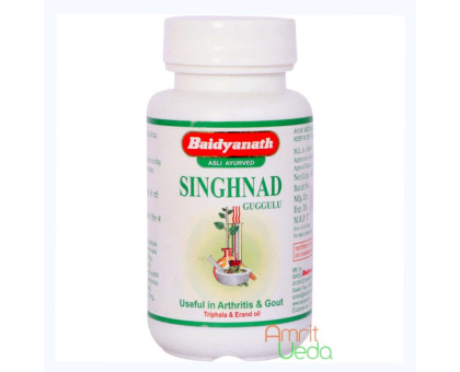 Singhnad Guggulu Baidyanath, 80 錠剤