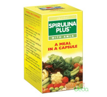 Spirulina plus with Amla, 60 カプセル