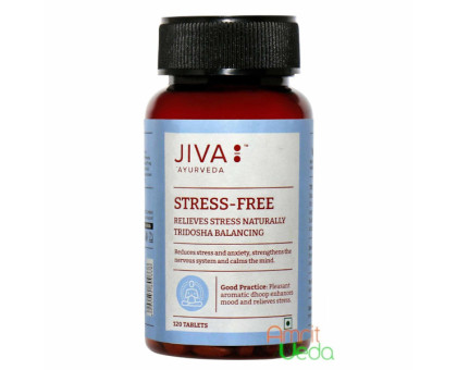 Stress-free Jiva, 120 錠剤