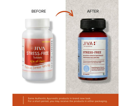 Stress-free Jiva, 60 錠剤