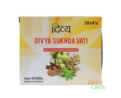 Sukhda vati Patanjali, 2x30 錠剤