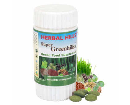 Super Greenhills Herbalhills, 60 錠剤