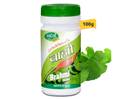 Brahmi 粉末 Swadeshi Ayurved, 100 グラム