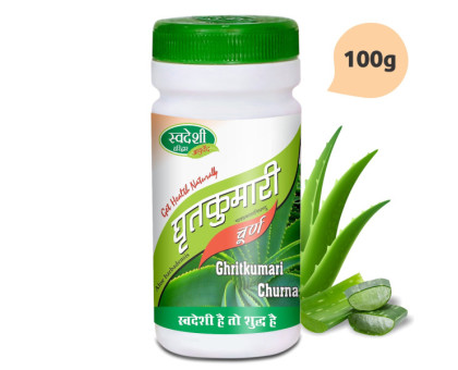 Aloe vera ジュース Swadeshi Ayurved, 100 grams