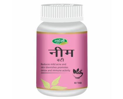 Neem Swadeshi Ayurved, 60 錠剤 - 33 グラム