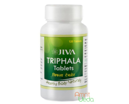 Triphala Jiva, 120 錠剤