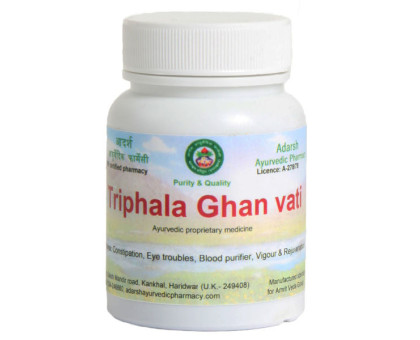 Triphala extract Adarsh Ayurvedic, 100 grams ~ 200 tablets